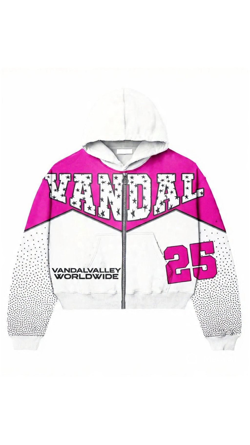 Vandal Valley Zip Up - Pink