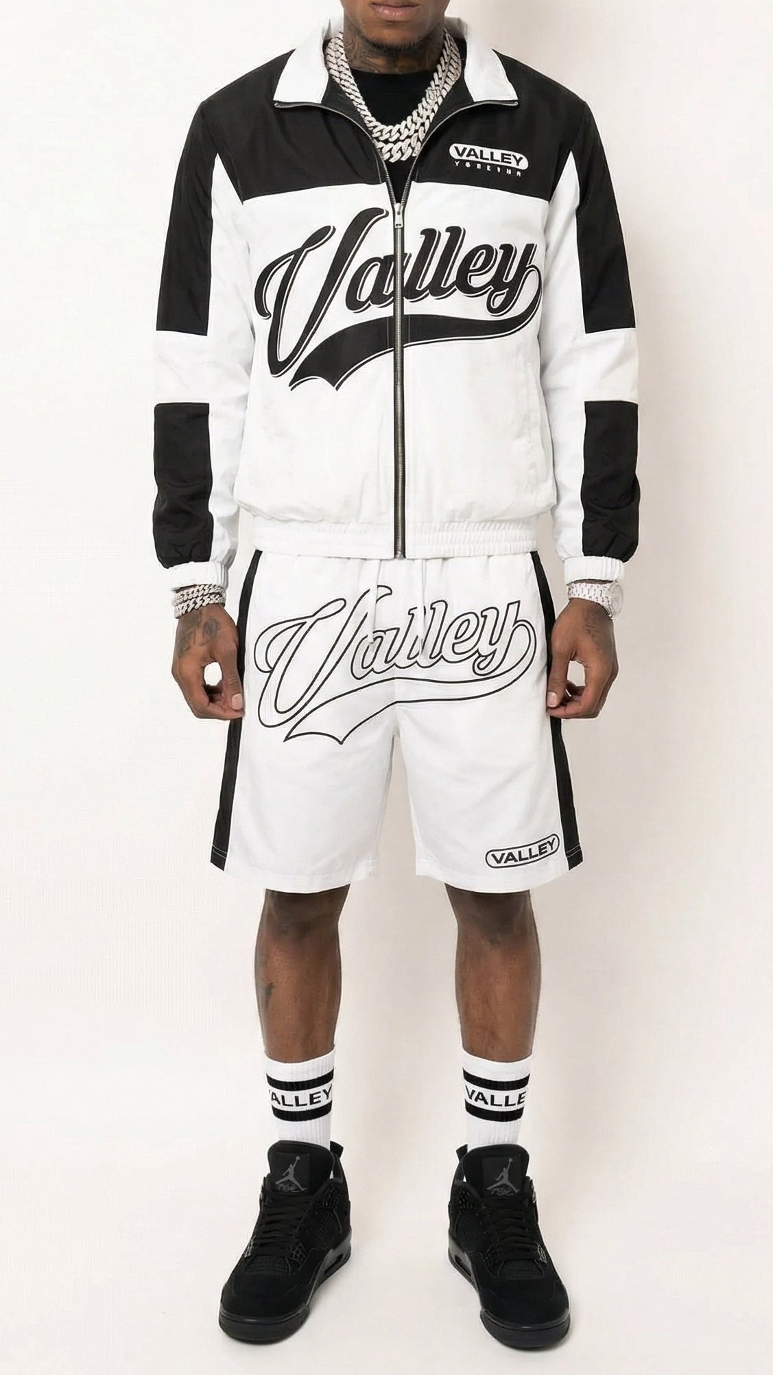 “Your Valley” Tracksuit - Black