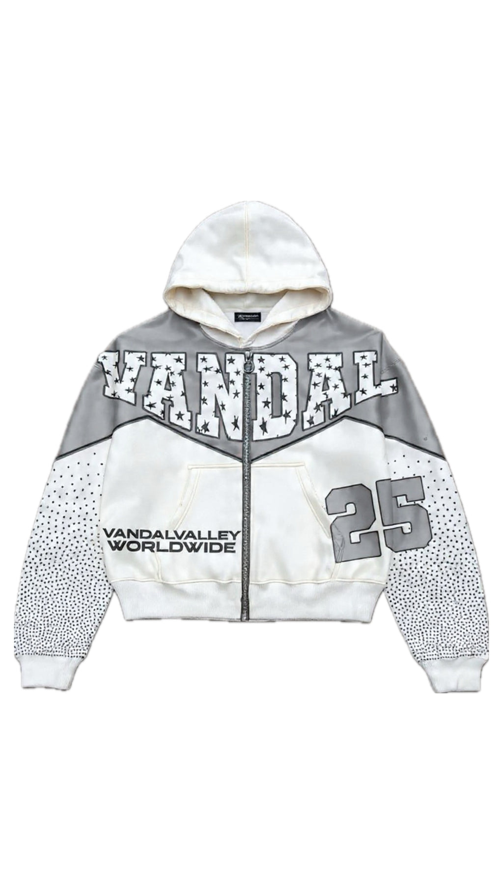 Vandal Valley Zip Up - Grey