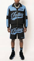 “Your Valley” Tracksuit - Black & Blue