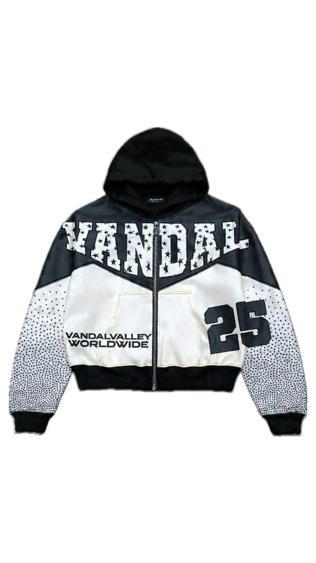 Vandal Valley Zip Up - Black
