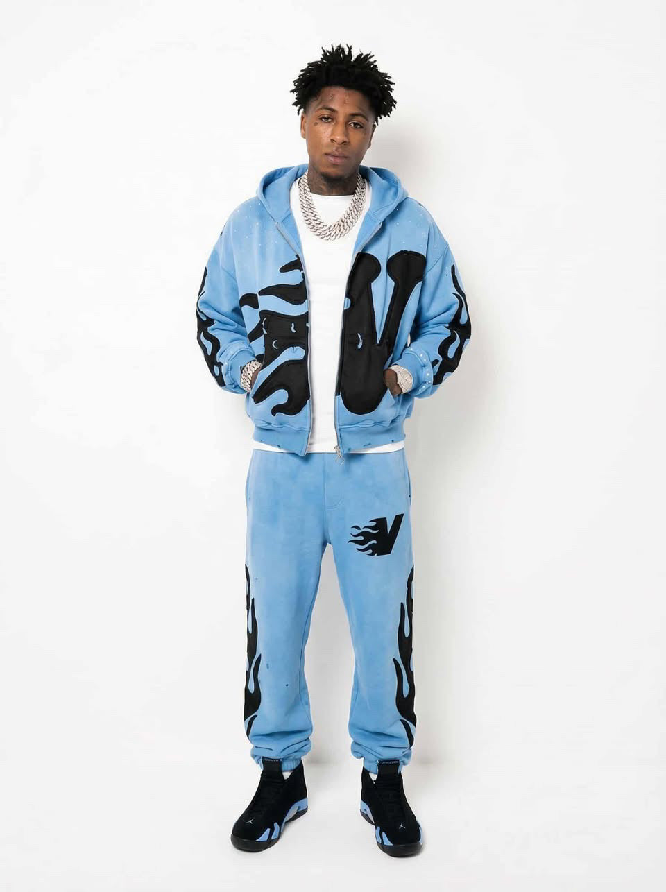 Valley Flames Set - Light Blue