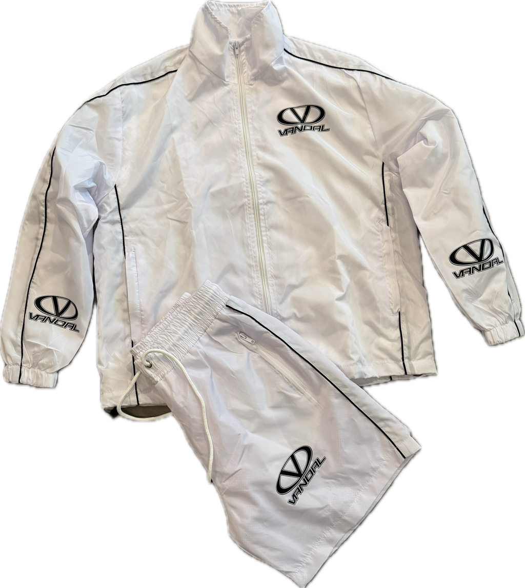 “Why Valley” Tracksuit - White