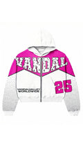 Vandal Valley Zip Up - Pink