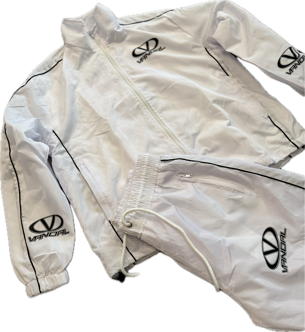 “Why Valley” Tracksuit - White
