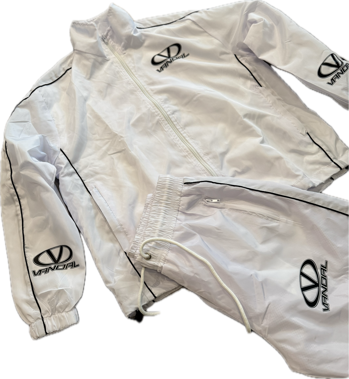 “Why Valley” Tracksuit - White