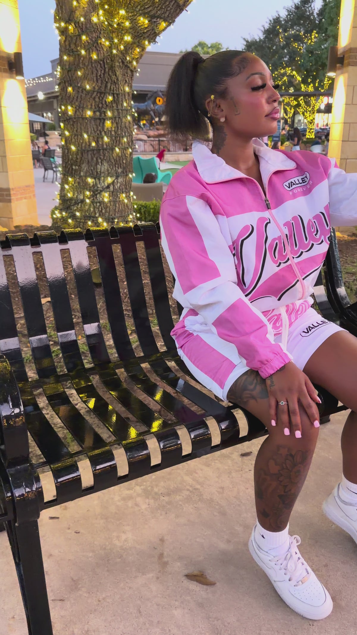 “Your Valley” Tracksuit - pink